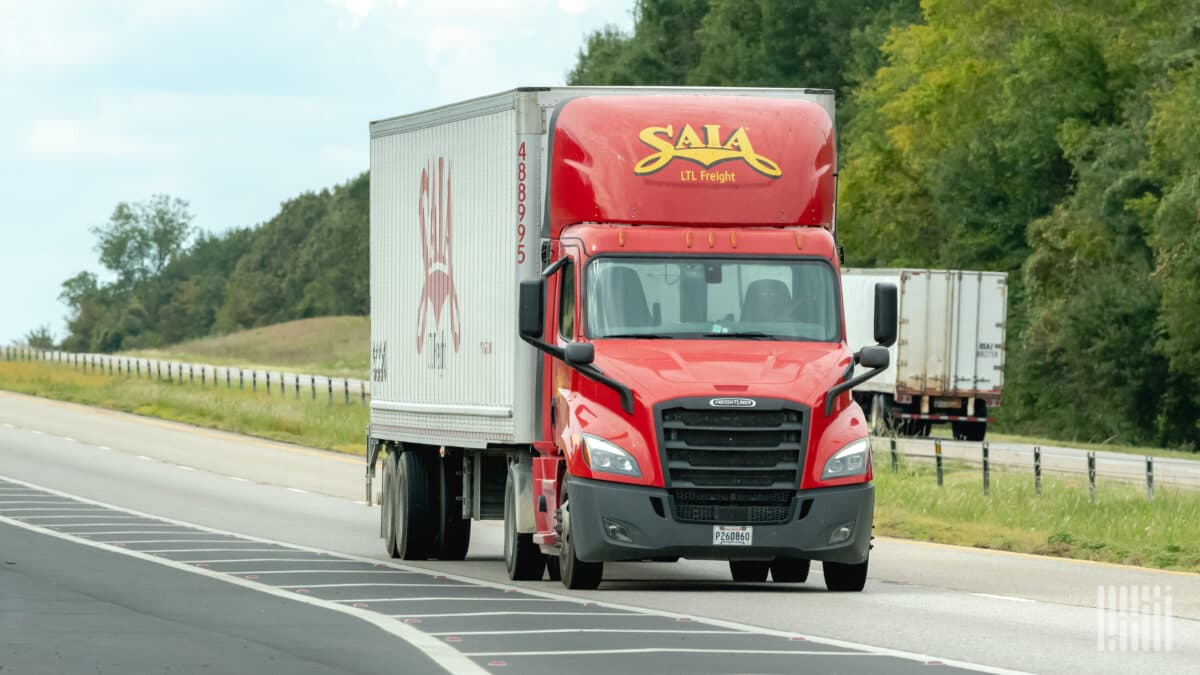 Saia Inc. Sees Tonnage Acceleration as Freight Demand Firms